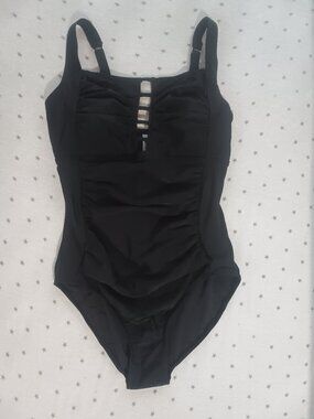 NWT one piece Swimsuit tummy control Size 10